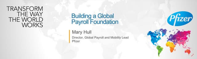 Pfizer: Global Payroll at the Cente...