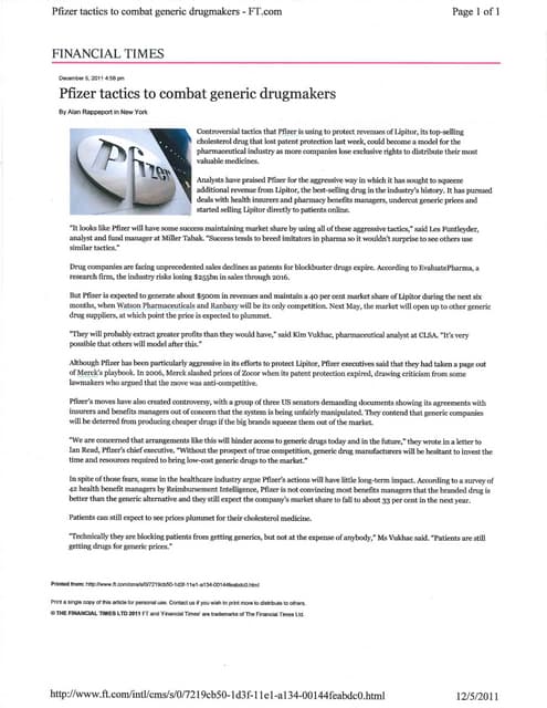 Analysis: Drug Costs Become Bigger Issue In Cancer Care | PDF