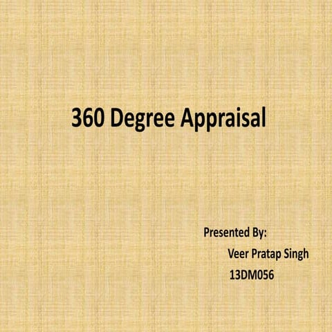 360 Degree Appraisal System