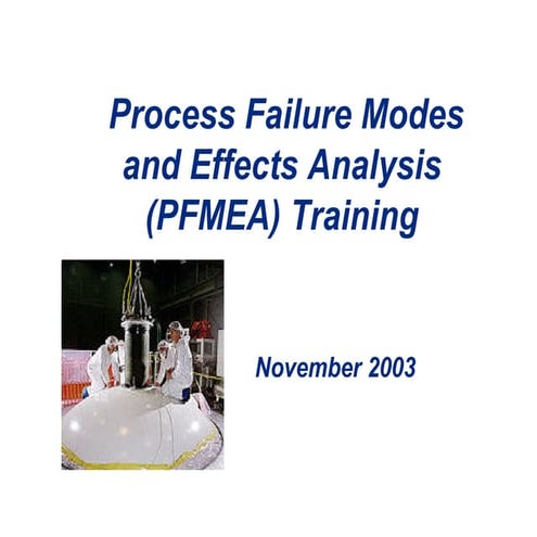 Pfmea   process fmea