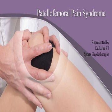 Patellofemoral Pain Syndrome