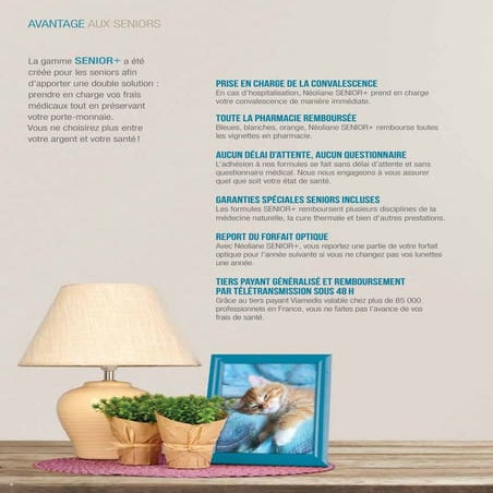 Fiche Produit Néoliane Senior+