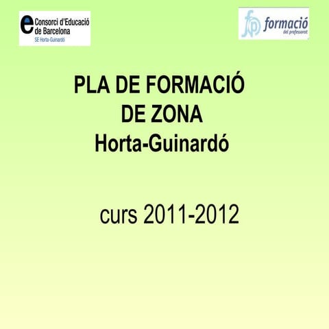 PFZ Horta-Guinardó 2011-12