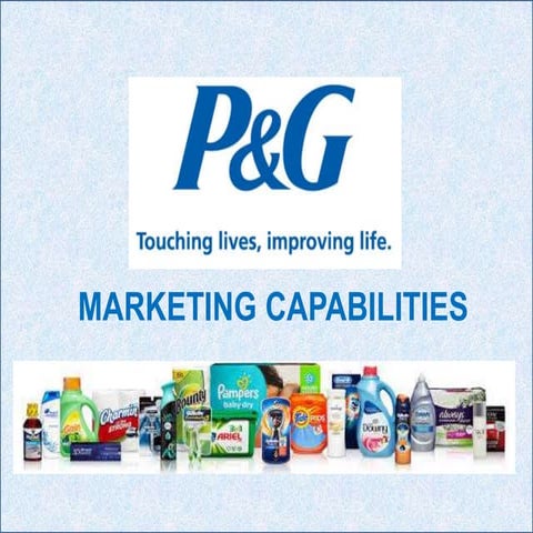 Procter&Gamble: Marketing Capabilities
