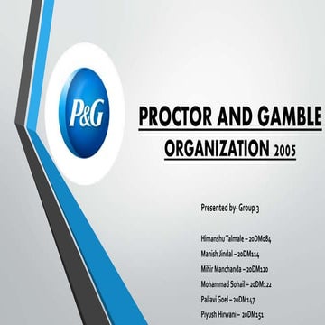 P&G case study