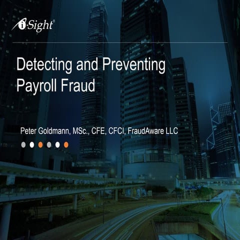 Detecting and Preventing Payroll Fraud
