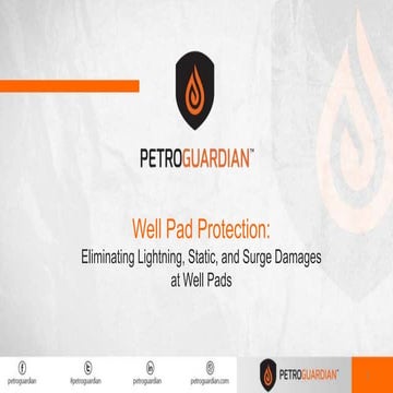 Petro Guardian's Lightning Protection Presentation-v2 | PPTX
