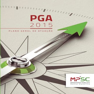 Plano Geral de Atuação do MPSC 2015