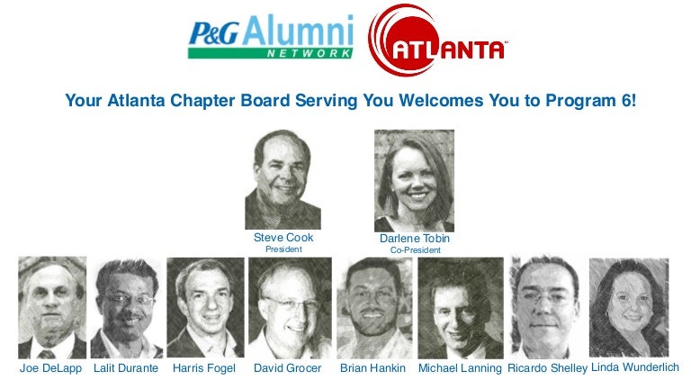 P G Alumni Network Atlanta Chapter 6 6 17 Program Presentation