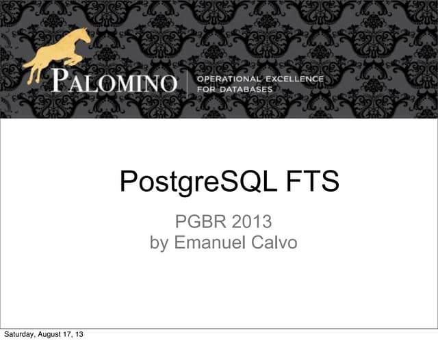 Pgbr 2013 fts