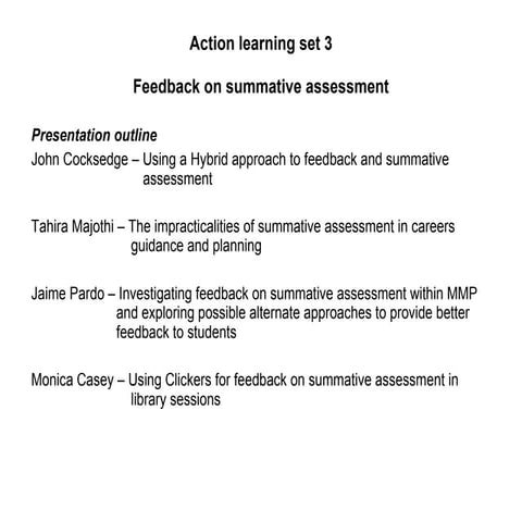 Pgcap feedback-on-summative-assessment group powerpoint