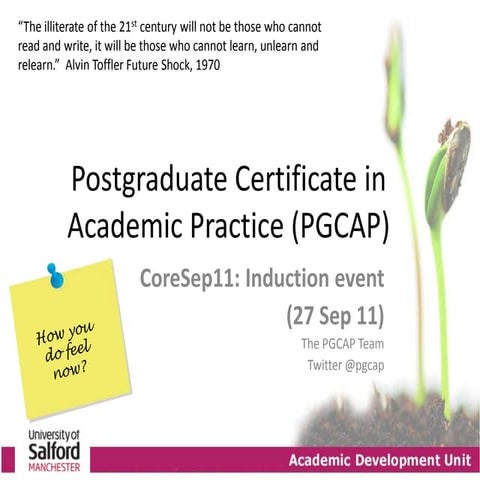 PGCAP: week1 introducing (CoreSep 11)