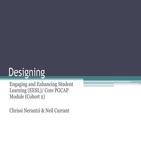 PGCAP cohort 2 week2 designing session and programmes