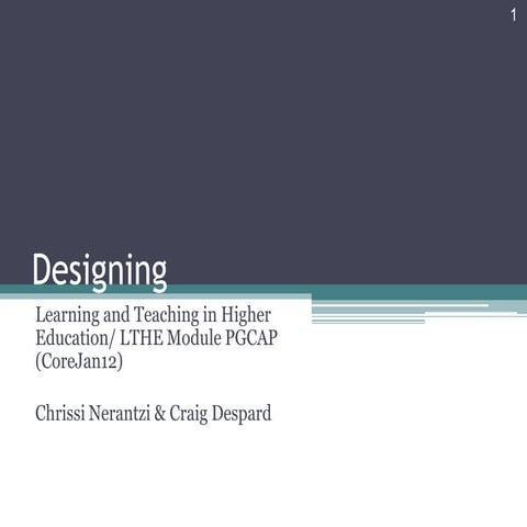 Pgcap week3 designing_corejan12