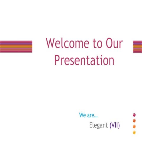 P&G Case Presentation [Elegant (VII)]