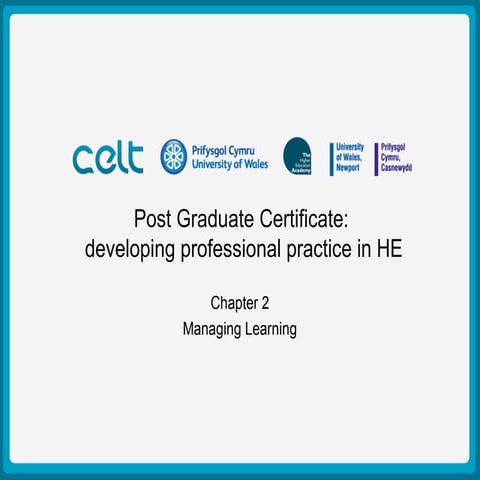 Pg cert chapter2