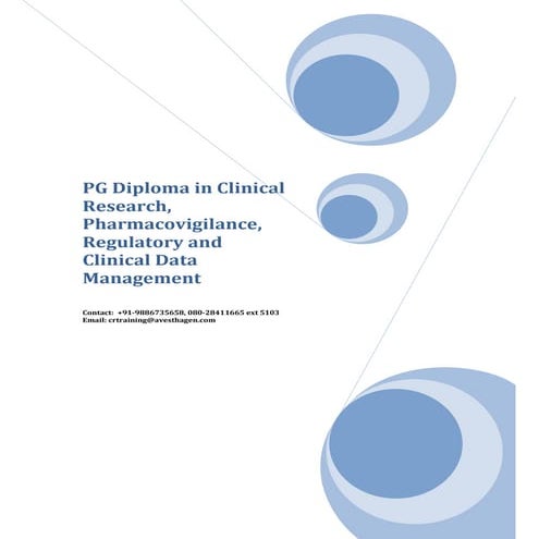 Clinical Research Training with Job Placement