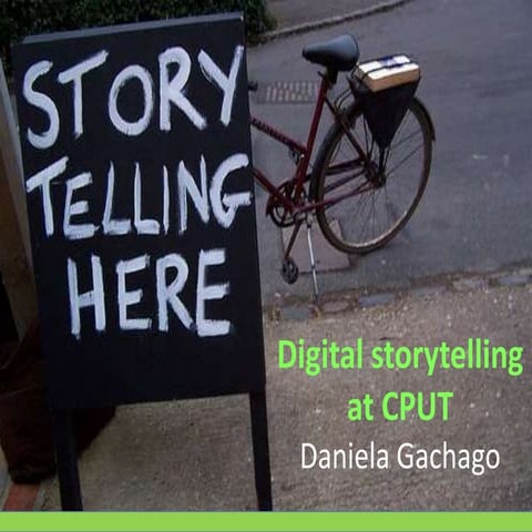 Digital storytelling at CPUT 