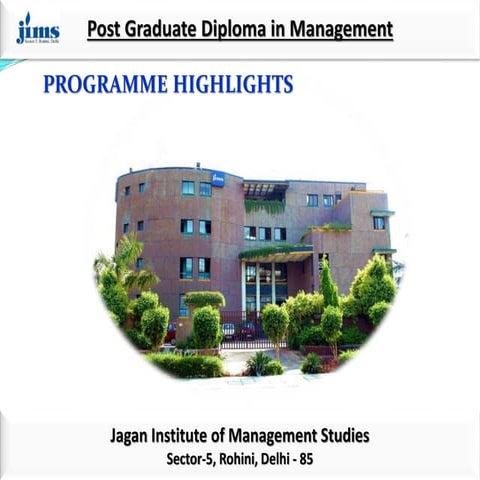 JIMS Rohini News - PGDM Admissions Open 2016