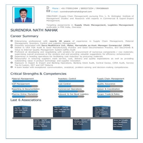 Resume (1) | PDF | Free Download