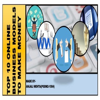 Top 10 Online business models to make money