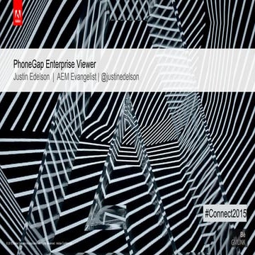 PhoneGap Enterprise Viewer - ConnectCon 2015