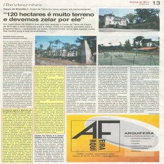 Página correio da feira