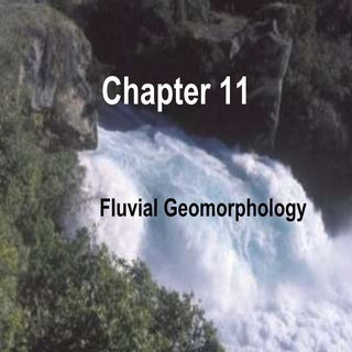 Physical Geography Lecture 16 - Flu...