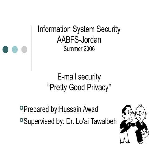 PGP (1).  in information security and data