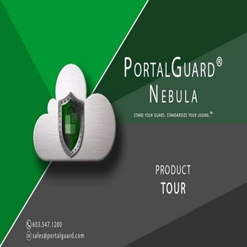PortalGuard Product Tour