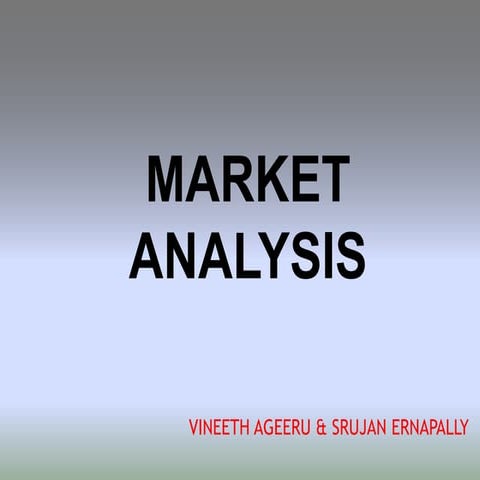 Market Analysis on tide Detergent.