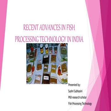 Fish processing technology