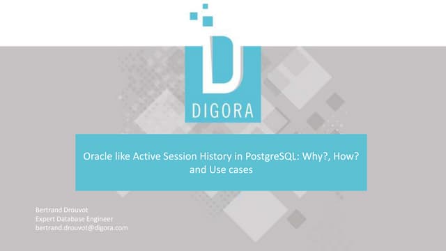 Active Session History in PostgreSQL: