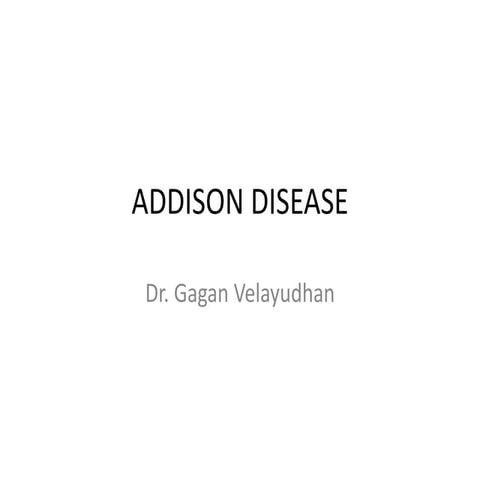 Addison disease
