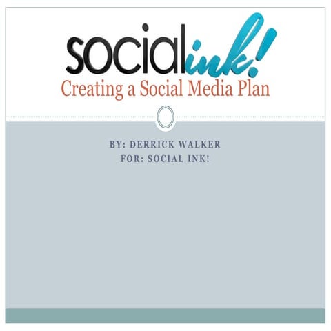 Social Media Planning