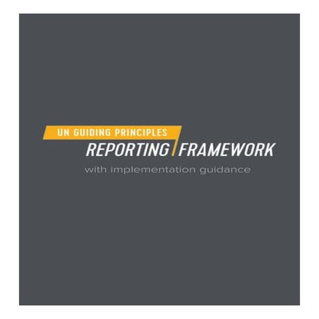 PG UN Guiding Principles Reporting Framework Feb 2015
