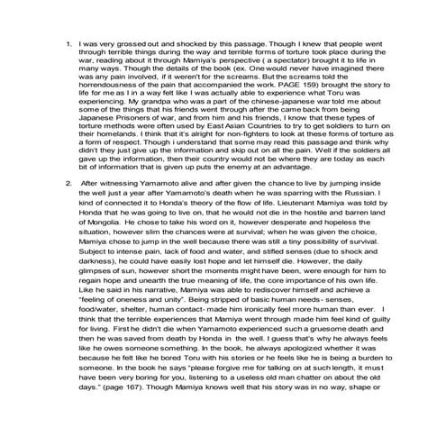 Round table discussion notes | DOCX