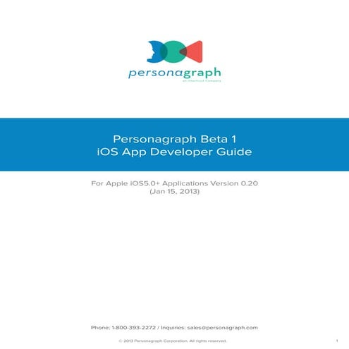 Personagraph White paper