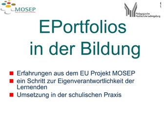 Erfahrungen mit EPortfolios