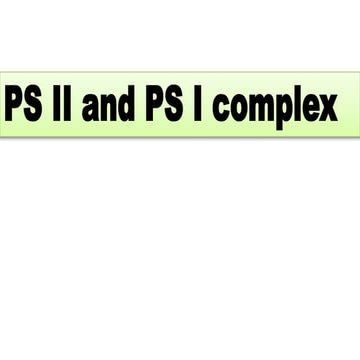Ph0tosystemPhotosystem: Reaction center surrounded by several light-harvestin...