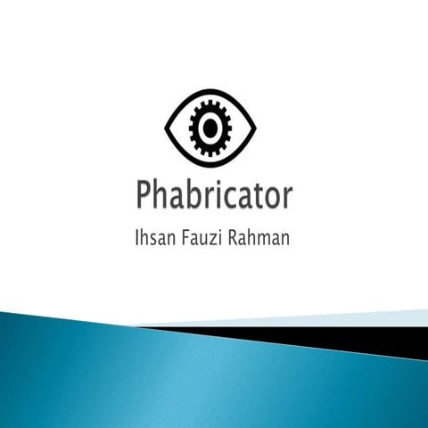 Phabricator presentation