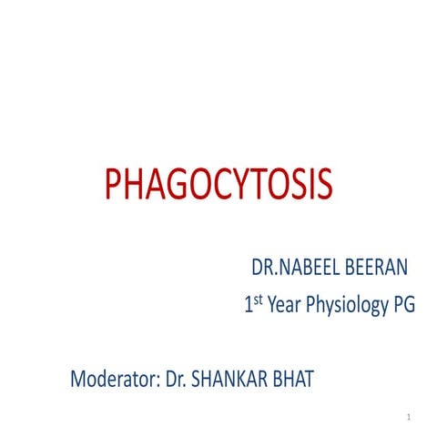 PHAGOCYTOSIS