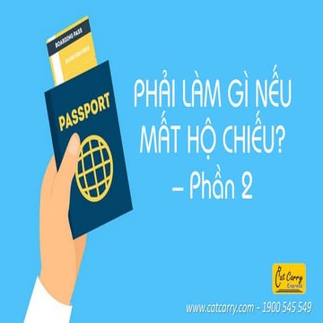 Phải làm gì nếu mất hộ chiếu? - Phần 2