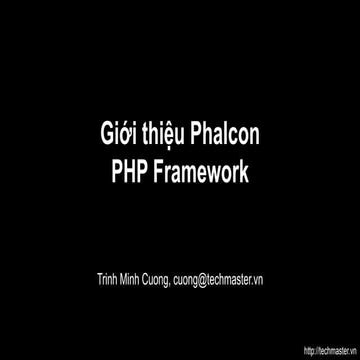 Phalcon introduction