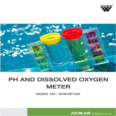 pH & Dissolved Oxygen Meter by ACMAS Technologies Pvt Ltd.