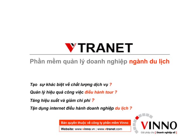 Phan mem quan ly du lich vtranet inbound