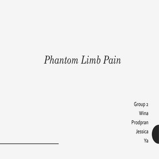 Phantom limp pain 