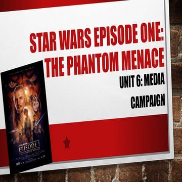 Phantom menace media campaign 