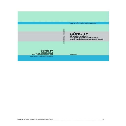 Phap luat ve cong ty (luat su ton that quynh bang)