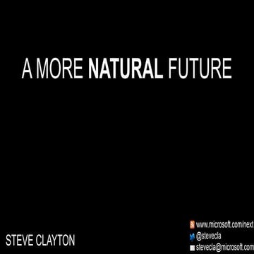 Phare Conference - Steve Clayton, NUI